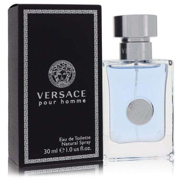 Versace Pour Homme Eau De Toilette Spray 1 Oz For Men.