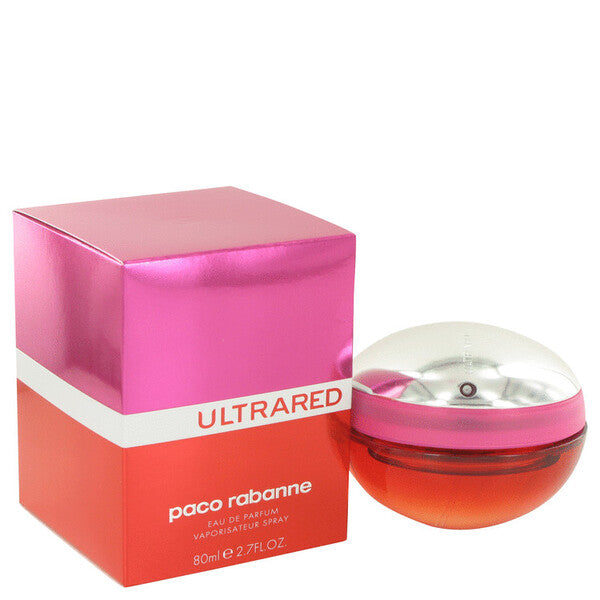 Papo rabanne Ultrared Eau De Parfum Spray 2.7 Oz For Women.