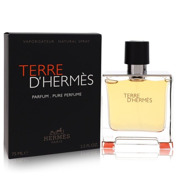 Terre D'hermes Pure Pefume Spray 2.5 Oz For Men.