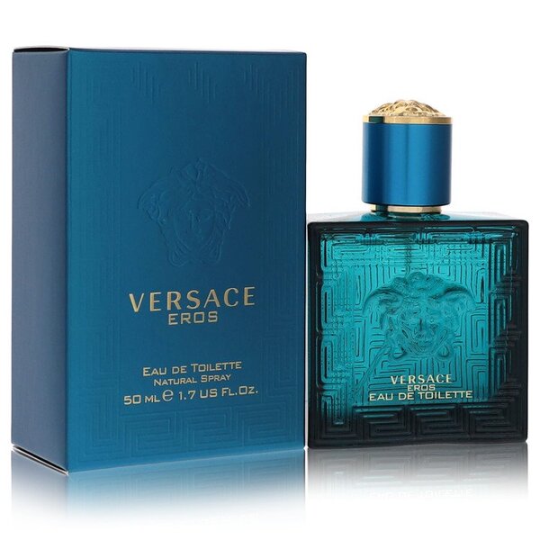 Versace Eros Eau De Toilette Spray 1.7 Oz For Men 100 ml.