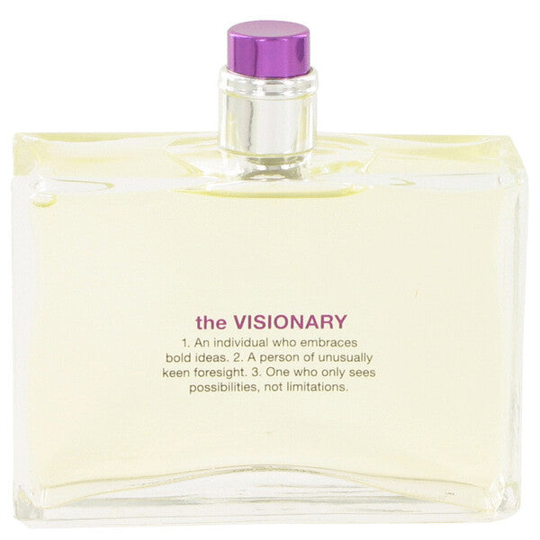 A bottle of The Visionary Eau De Toilette Spray (tester) 3.4 Oz For Women on a white background.