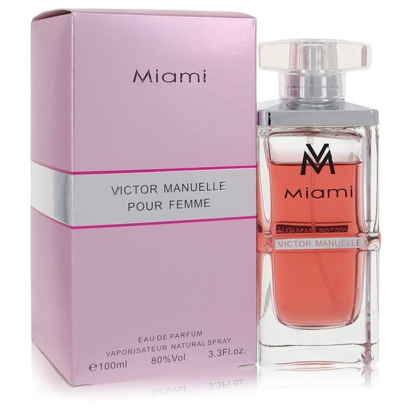 Victor Manuelle Miami Eau De Parfum Spray 3.4 Oz For Women.