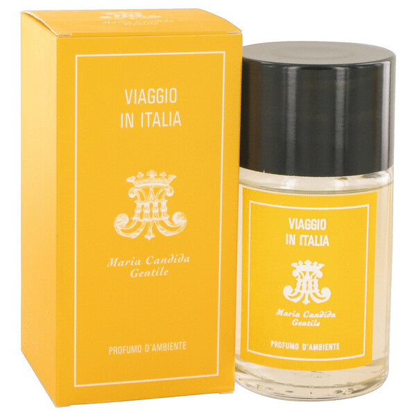 A bottle of Varsio's romantic scent, Viaggio In Italia Home Diffuser 8.45 Oz For Women, offering the perfect feminine fragrance for a viaggio in Italia.
