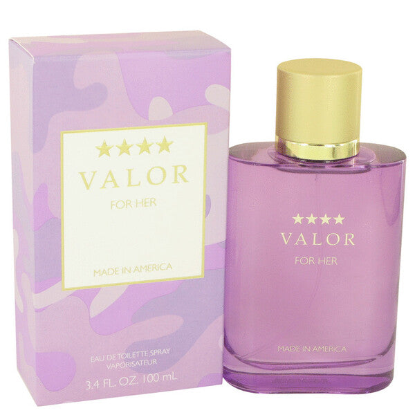 Valor Eau De Toilette Spray 3.4 Oz For Women for her eau de toilette spray 3.4 oz.