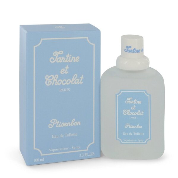 A bottle of Tartine Et Chocolate Ptisenbon Eau De Toilette Spray 3.3 Oz For Women.