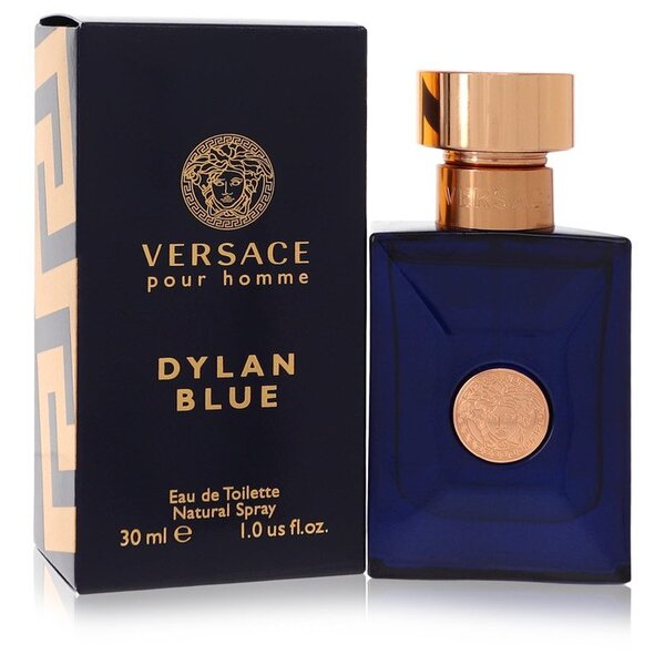 Versace Pour Homme Dylan Blue Eau De Toilette Spray 1 Oz For Men.