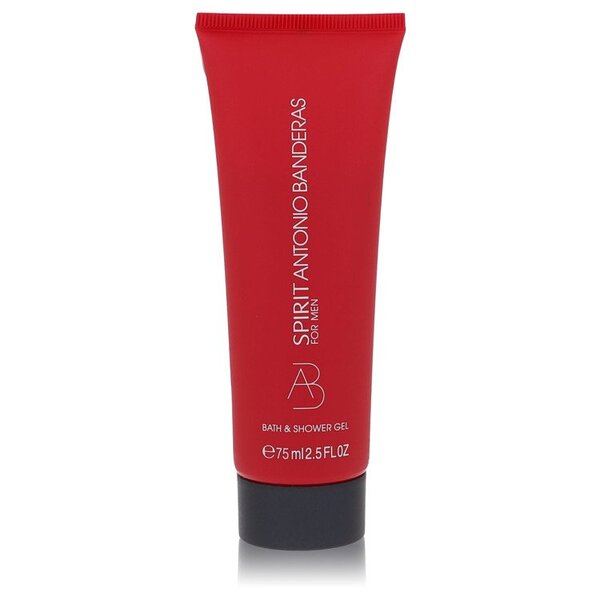 A tube of Spirit Shower Gel 2.5 Oz For Men on a white background.