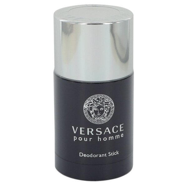 Versace Pour Homme Deodorant Stick 2.5 Oz For Men on a white background.