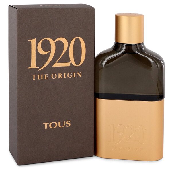 1920 the Tous 1920 The Origin Eau De Parfum Spray 3.4 Oz For Men by touis edp 100 ml.