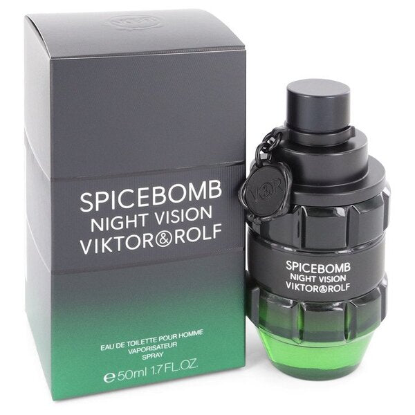 Spicebomb Night Vision Eau De Toilette Spray 1.7 Oz For Men by Victor Rolf.