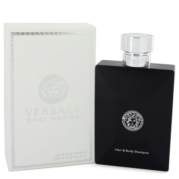 Versace Pour Homme Shower Gel 8.4 Oz For Men eau de toilette spray 3 4 oz.