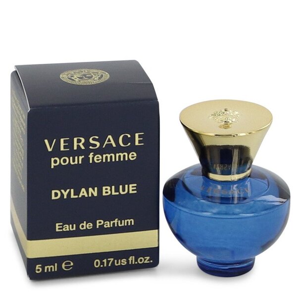 Versace Pour Femme Dylan Blue Mini Edp 0.17 Oz For Women.