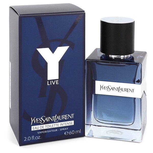 Yves Saint Laurent Y Live Intense Eau De Toilette Spray 2 Oz fragrance for men.