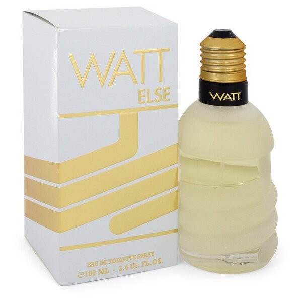 A bottle of Watt Else Eau De Toilette Spray 3.4 Oz For Women perfume.