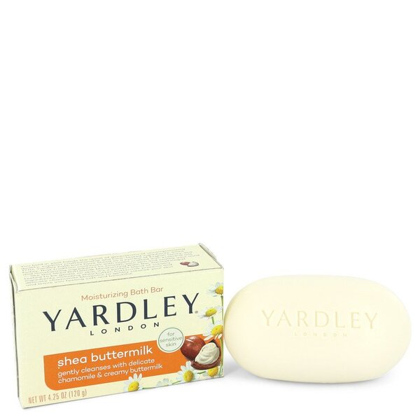 Yardley London shea butter milk soap bar for beauty-conscious women.