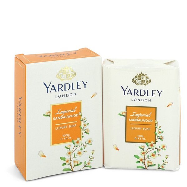 Yardley London Imperial Sandalwood Luxury Soap 3.5 Oz for Women is a delightful blend of natural ingredients, carefully crafted to create a luxurious bathing experience. With its refreshing citrus scent and indulgent lather, this soap