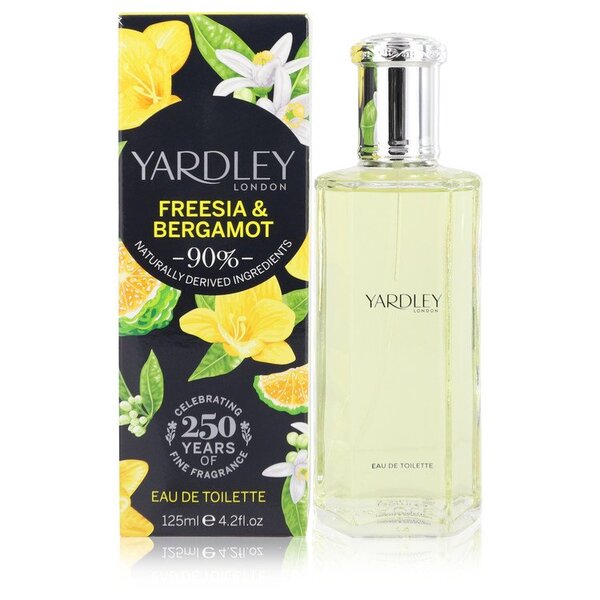 Yardley Freesia & Bergamot Eau De Toilette Spray 4.2 Oz For Women - 50 ml.