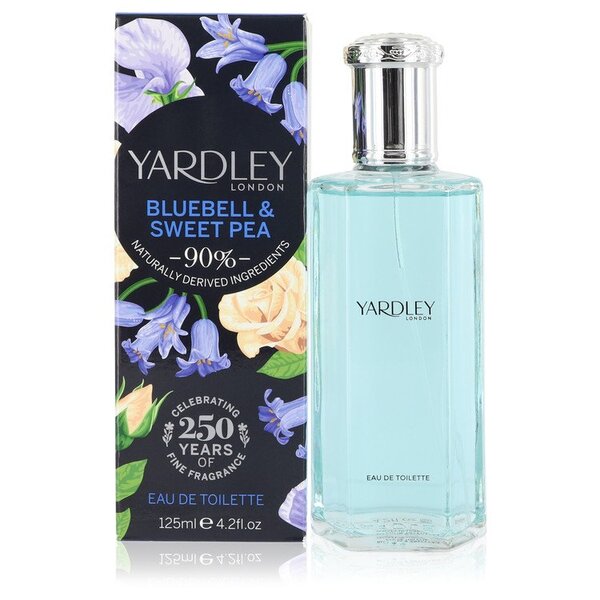 Yardley Bluebell & Sweet Pea Eau De Toilette Spray 4.2 Oz For Women is a delightful fragrance for women.
