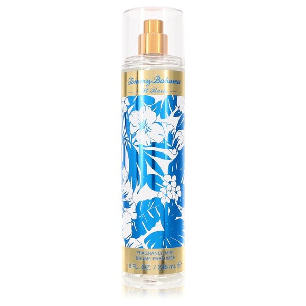 Victoria's Secret tropical floral body mist for women, with a Tommy Bahama Set Sail St. Barts Body Spray 8 Oz fragrance.