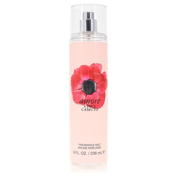 The Vince Camuto Amore Body Mist 8 Oz For Women rose flower eau de toilette spray.