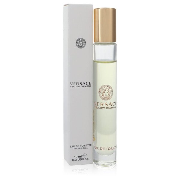 Versace Yellow Diamond Mini Edt Rollerball (tester) 0.3 Oz For Women eau de toilette spray.