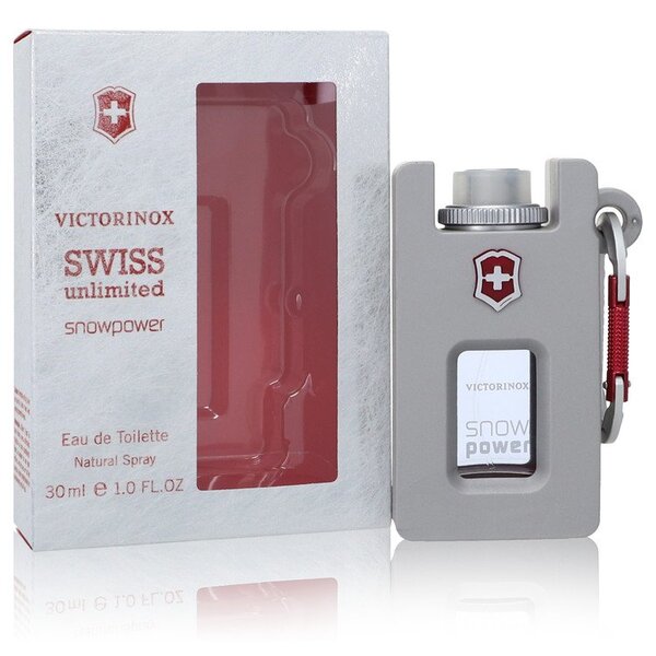 Swiss Unlimited Snowpower Eau De Toilette Spray 1 Oz for men Victorinox.