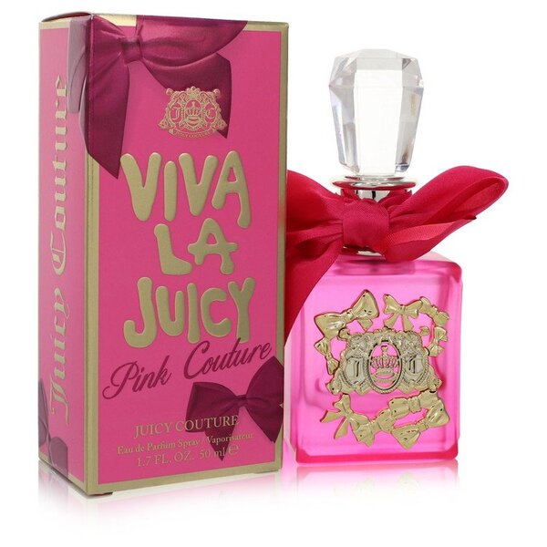 Viva La Juicy Pink Couture Eau De Parfum Spray 1.7 Oz For Women is a fruity floral perfume that delivers an exquisite fragrance experience.
