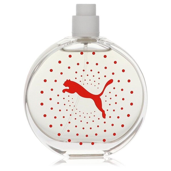 This red polka dot designed bottle of Time To Play Eau De Toilette Spray (tester) 2 Oz For Women is a fragrant delight for women.