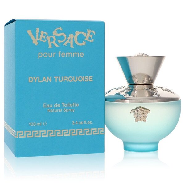 Versace Pour Femme Dylan Turquoise Eau De Toilette Spray 3.4 Oz For Women is a mesmerizing fragrance inspired by Italian fashion. It comes in a 50 ml Eau de Parfum bottle.