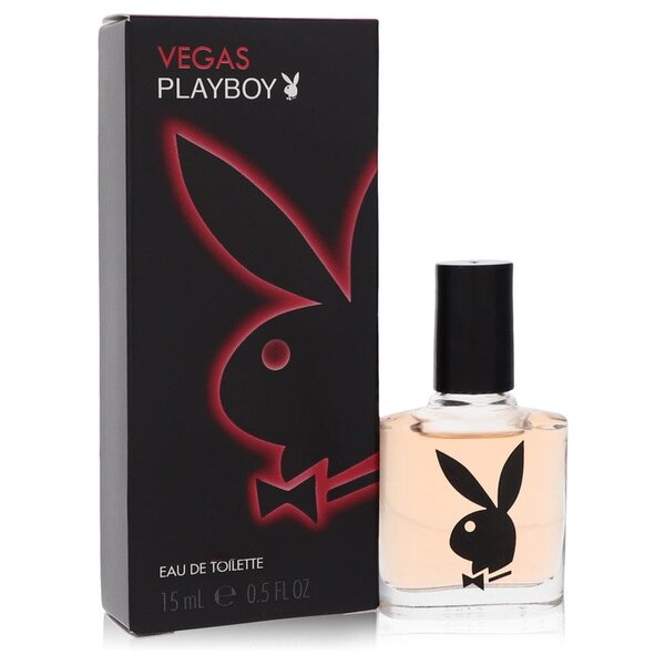 Vegas Playboy Mini Edt 0.5 Oz for Men, an oriental fougere fragrance for men, inspired by the sophisticated appeal of masculine colognes featured in men's magazines.