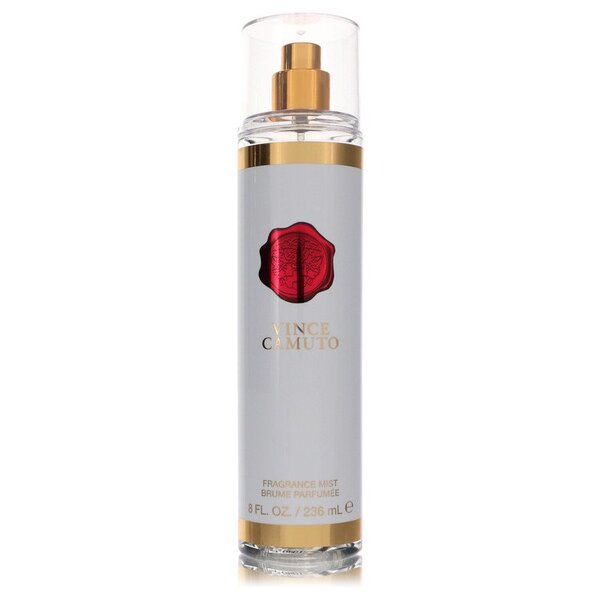 A delicate and luxury creation, this Vince Camuto Body Mist 8 Oz For Women features a red rose on the bottle, infused with rum absolute.