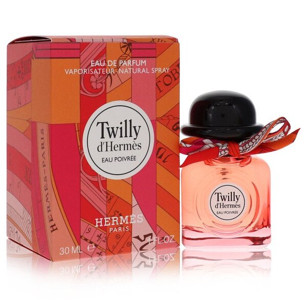 A bottle of Twilly D'hermes Eau Poivree Eau De Parfum Spray 1 Oz For Women.