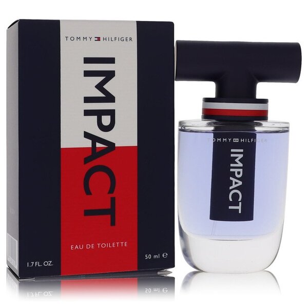 Experience the bold impact of Tommy Hilfiger Impact Eau De Toilette Spray 1.7 Oz For Men, featuring a fresh and woody scent.