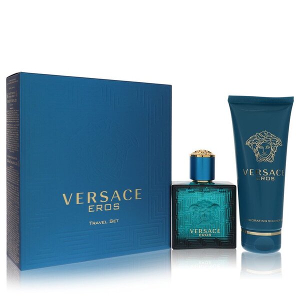Versace Eros Gift Set with a woody scent.