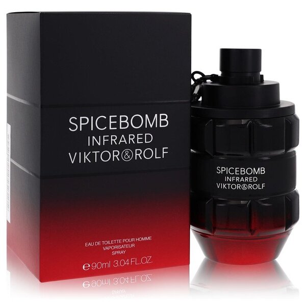 Spicebomb Infrared Eau De Toilette Spray 3 Oz For Men is a cologne created by Viktor & Rolf.