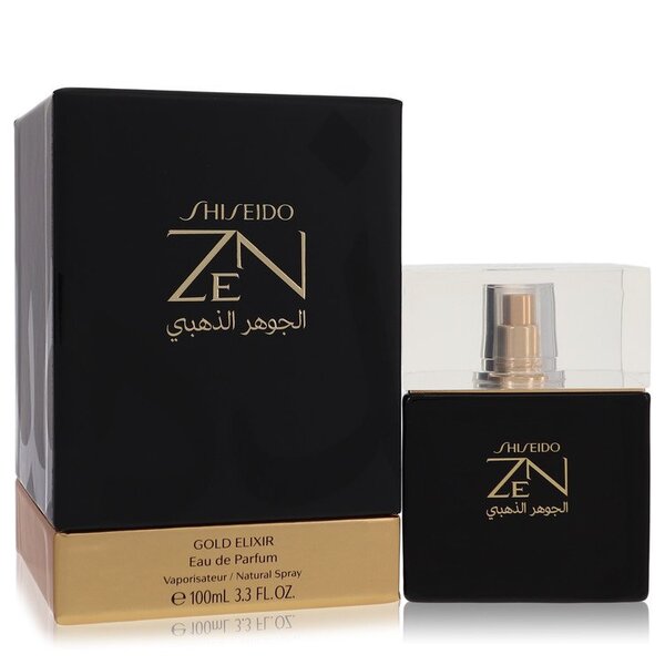 Zen Gold Elixir Eau De Parfum Spray 3.4 Oz For Women is a delightful fruity floral fragrance for women.