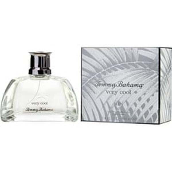 A bottle of Tommy Bahama Very Cool By Tommy Bahama Eau De Cologne Spray 3.4 Oz For Men, featuring delightful Fragrance Notes for women.