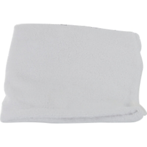 Spa Accessories By Spa Accessories Spa Sister Microfiber Hair Turban - White For Anyone on a white background.