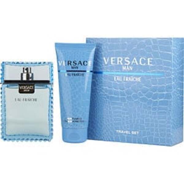 Versace Man Eau Fraiche EDT Spray Gift Set for Men.