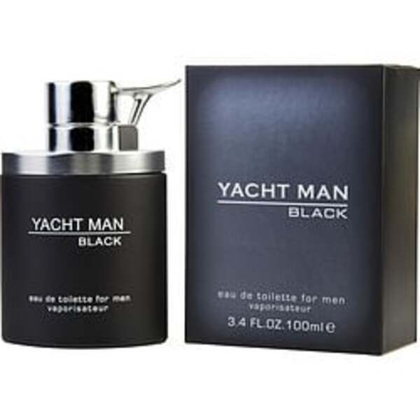 Yacht Man Black By Myrurgia Edt Spray 3.4 Oz For Men fragrance for men.