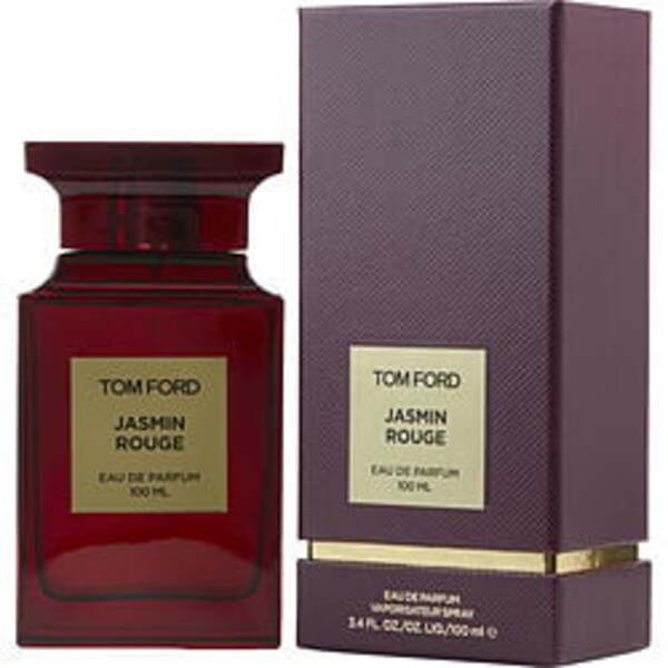 A bottle of Tom Ford Jasmin Rouge By Tom Ford Eau De Parfum Spray 3.4 Oz For Women.