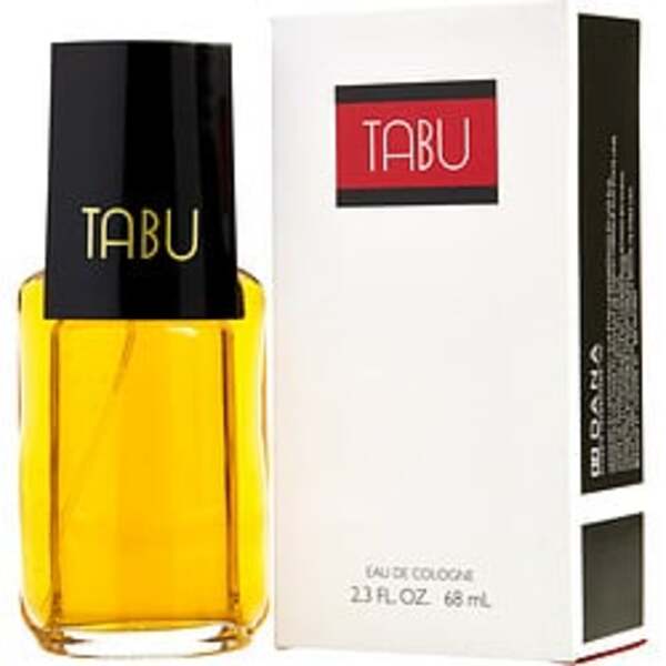 Tabu By Dana cologne spray 2.3 Oz for women, providing a romantic fragrance experience.