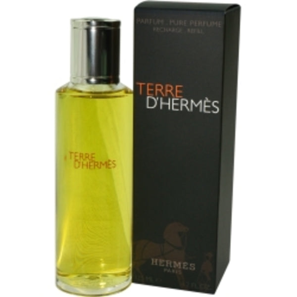 Terre D'hermes By Hermes Parfum Refill 4.2 Oz for Men eau de toilette spray with a refreshing burst of grapefruit for men.