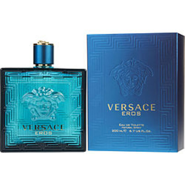 Versace Eros By Gianni Versace EDT spray cologne for men with fragrance notes.