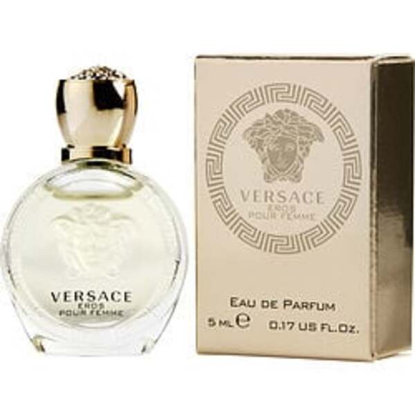 WOMEN's Versace Eros Pour Femme By Gianni Versace Eau De Parfum 0.17 Oz Mini For Women edp 100 ml.