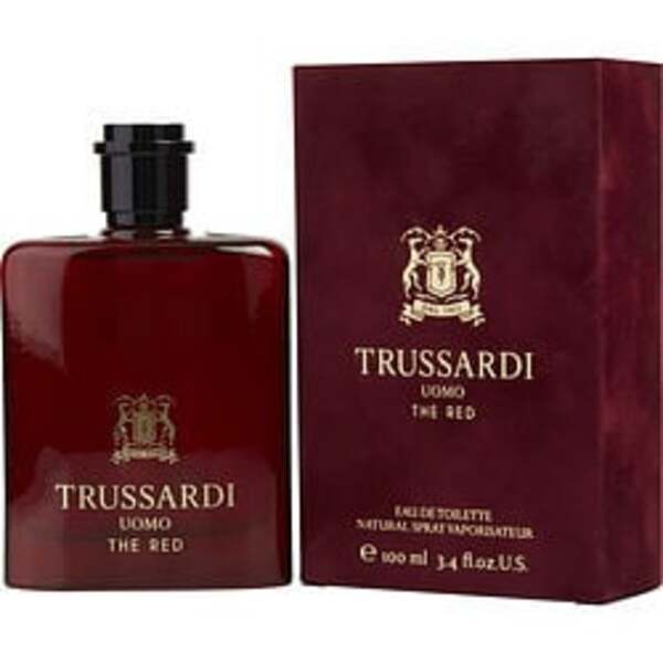 Trussardi Uomo The Red By Trussardi Edt Spray 3.4 Oz For Men, spray