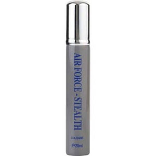 A bottle of Us Air Force By Parfumologie Stealth Cologne Spray 0.67 Oz (unboxed) For Men on a white background.