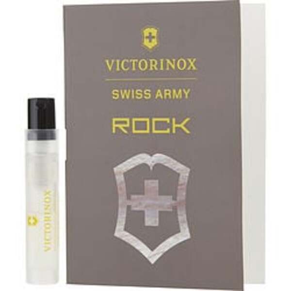 This Swiss Army Rock By Victorinox EDT Spray Vial for Men comes in a bottle with an EDT spray vial. The scent features invigorating Fragrance Notes that are perfect for any occasion.