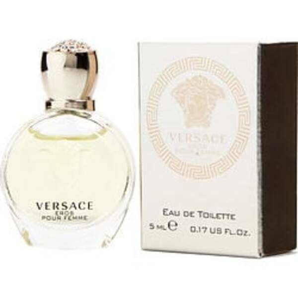 Versace Eros Pour Femme By Gianni Versace Edt 0.17 Oz Mini For Women fragrance eau de toilette EDT 100 ml.