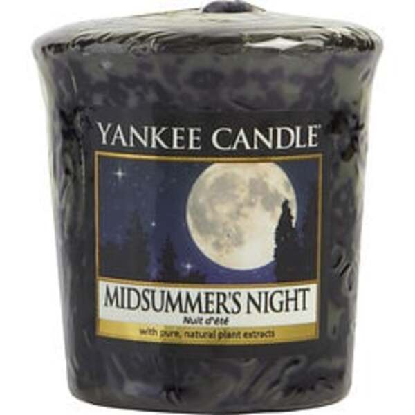 Yankee Candle presents the captivating fragrance of Yankee Candle Midsummer's Night Scented Votive Candle 1.75 Oz For Anyone in a scented votive candle.